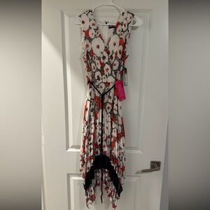 NWT Karl Lagerfeld Floral Print Dress 10